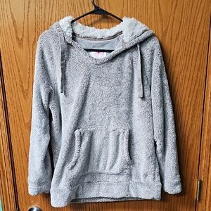 Plush Gray Women's Hoodie